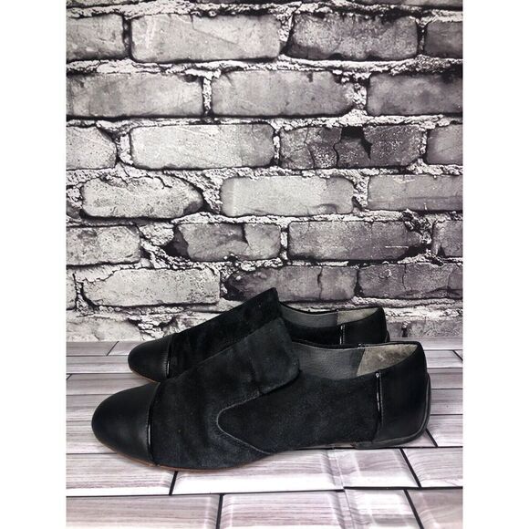 Tsubo Black Suede Leather Cap Toe Casual Loafers Flats Shoes Women’s 6M US/37EU - Picture 9 of 16